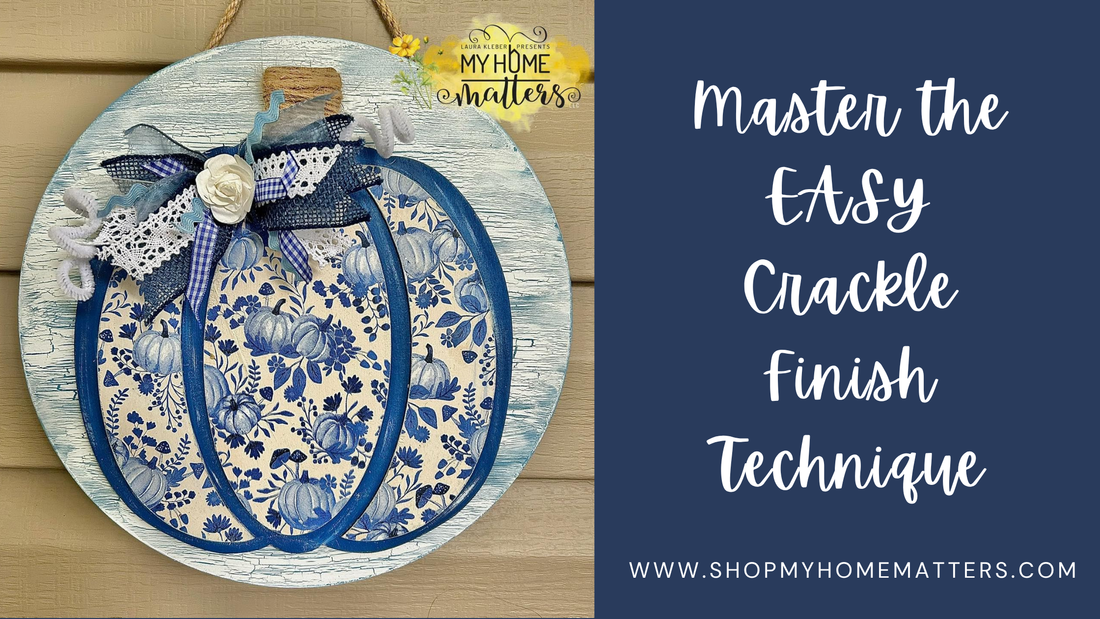 Master the Easy Crackle Finish Technique