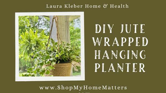 DIY Jute Wrapped Hanging Platter