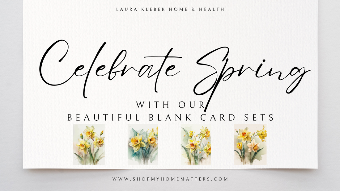 Celebrate Spring with Our Beautiful Blank Card Sets