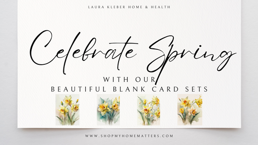 Celebrate Spring with Our Beautiful Blank Card Sets