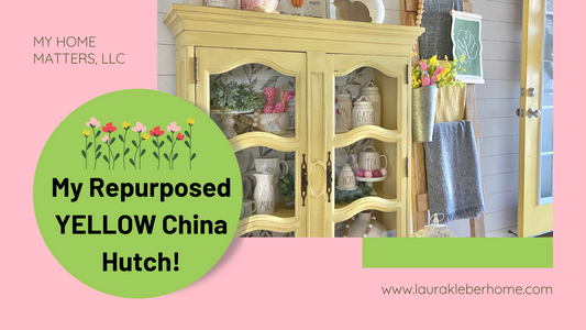 My Repurposed China Hutch