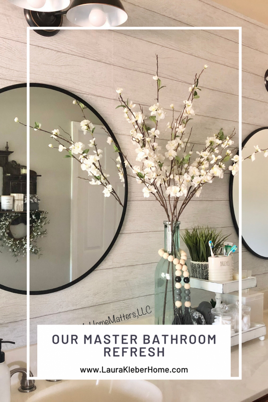 Our Master Bathroom Refresh!