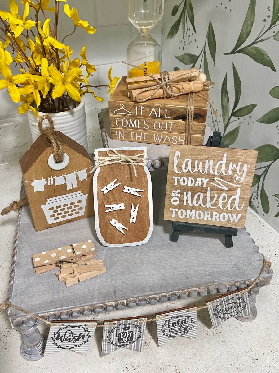 DIY Tiered Tray - Laundry (Special Edition)