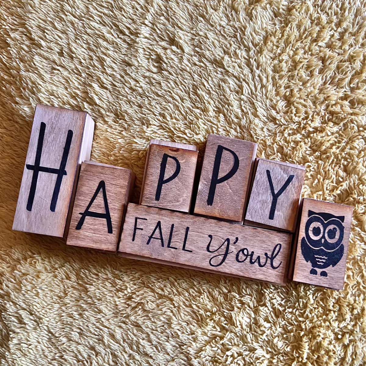 DIY Reversible MINI Letter Blocks