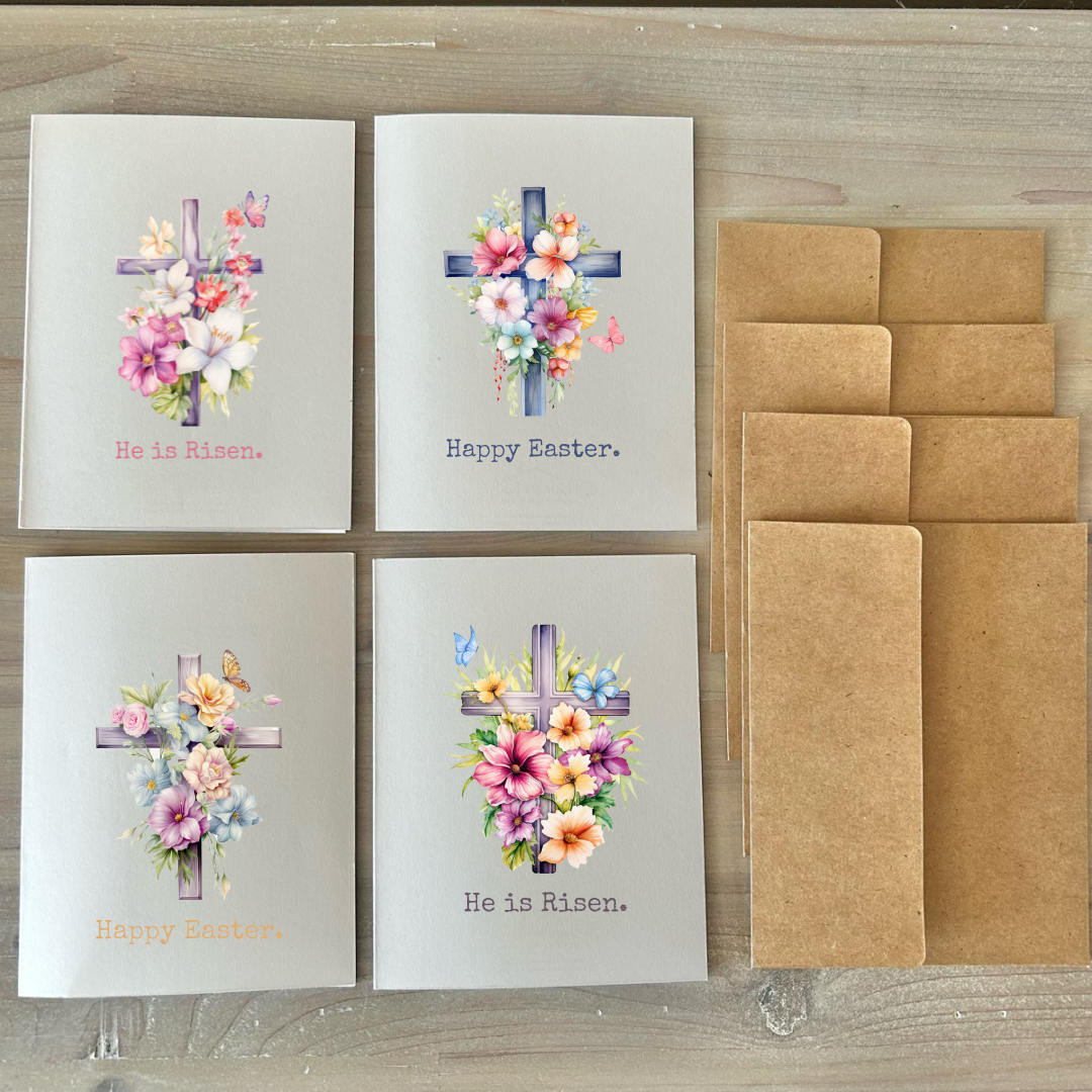Cards | Easter Crosses (8 Pack)