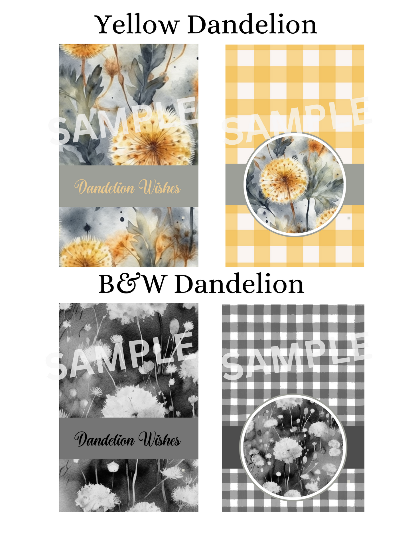 DIY Mini Tags (Set of 2)