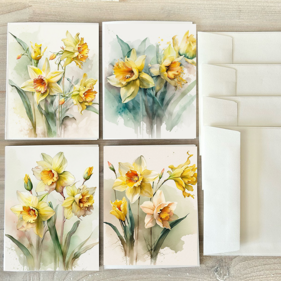 Cards | Daffodils (8 Pack)