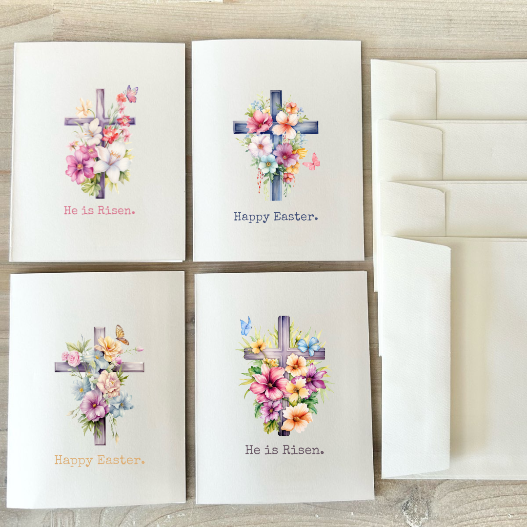 Cards | Easter Crosses (8 Pack)