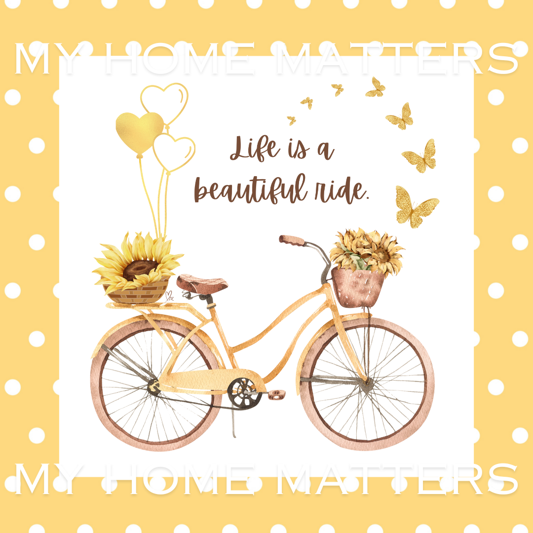 DIY Decor Bundle | Life is a Beautiful Ride (Digital Printables)