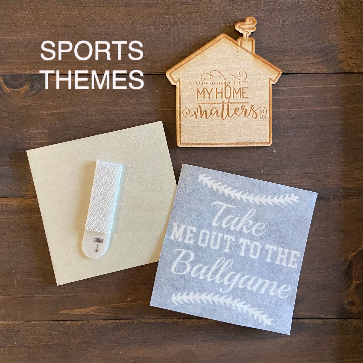 DIY Interchangeable Tiles - Sports Themes