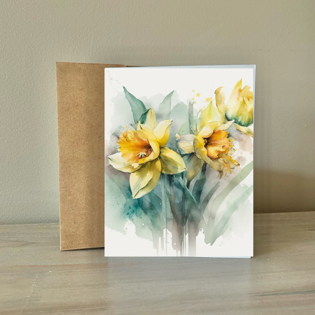 Cards | Daffodils (8 Pack)