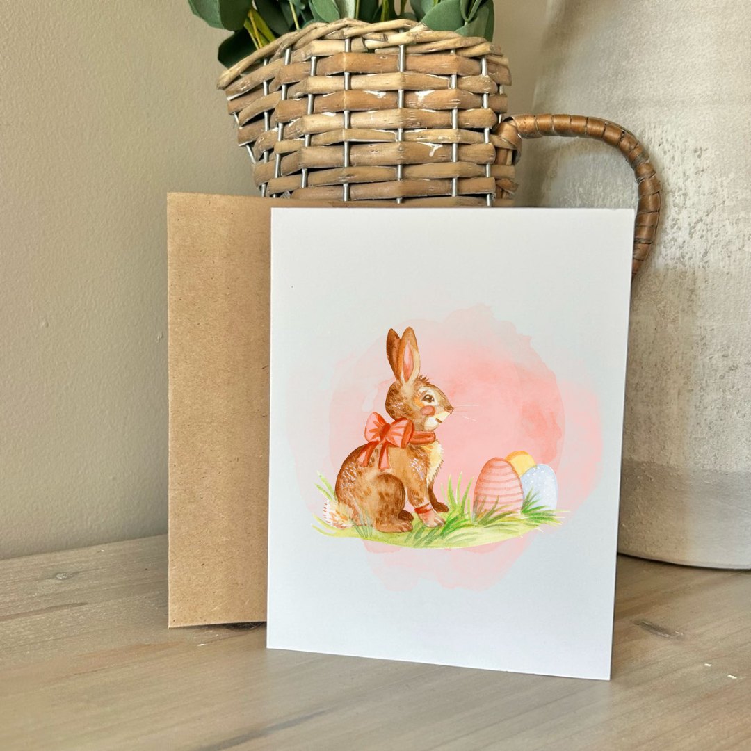Cards | Bunnies in Multicolor (8 Pack)