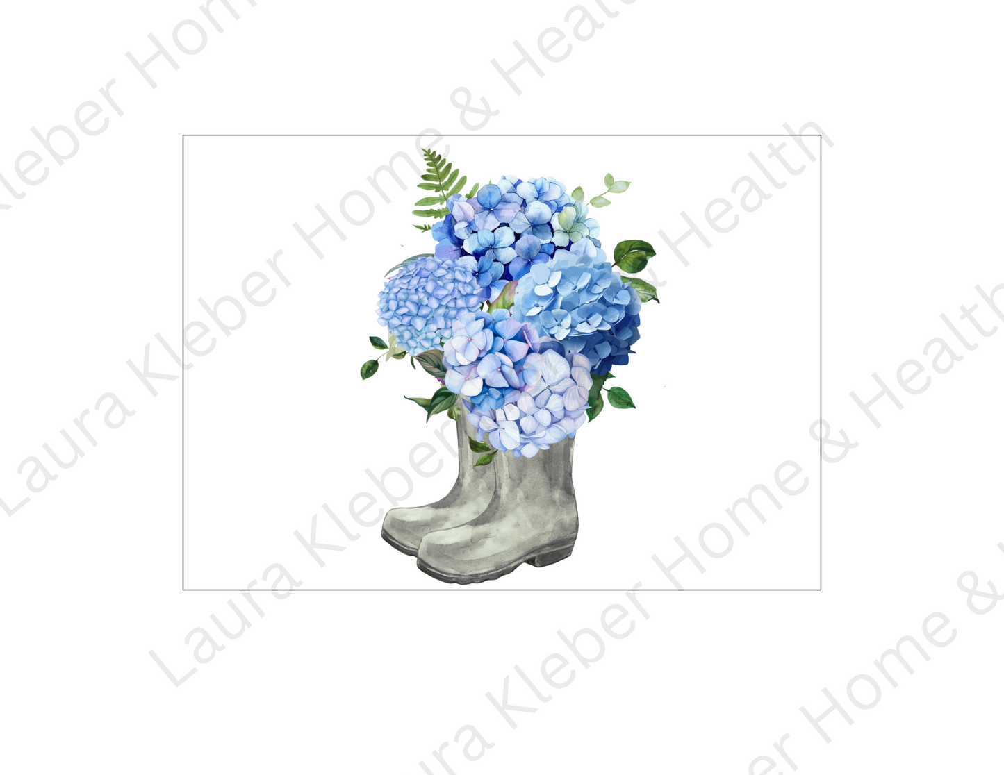Prints | Blue Hydrangeas