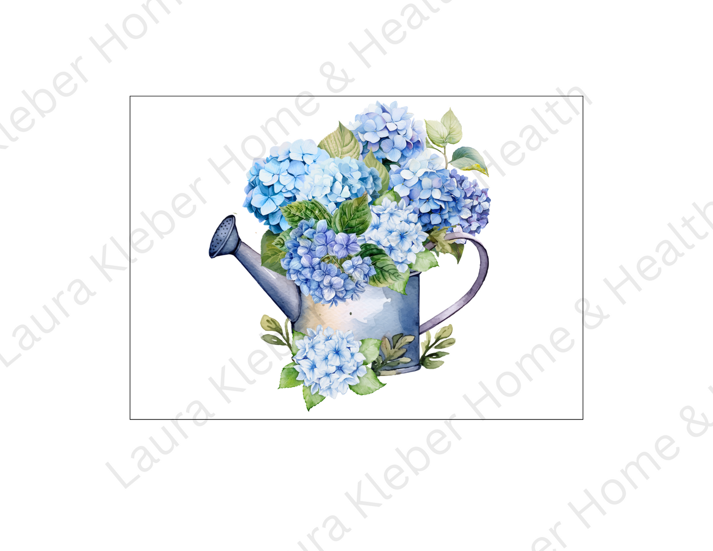 Prints | Blue Hydrangeas