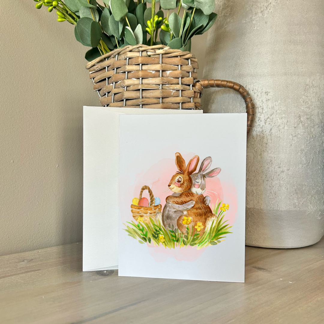 Cards | Bunnies in Multicolor (8 Pack)