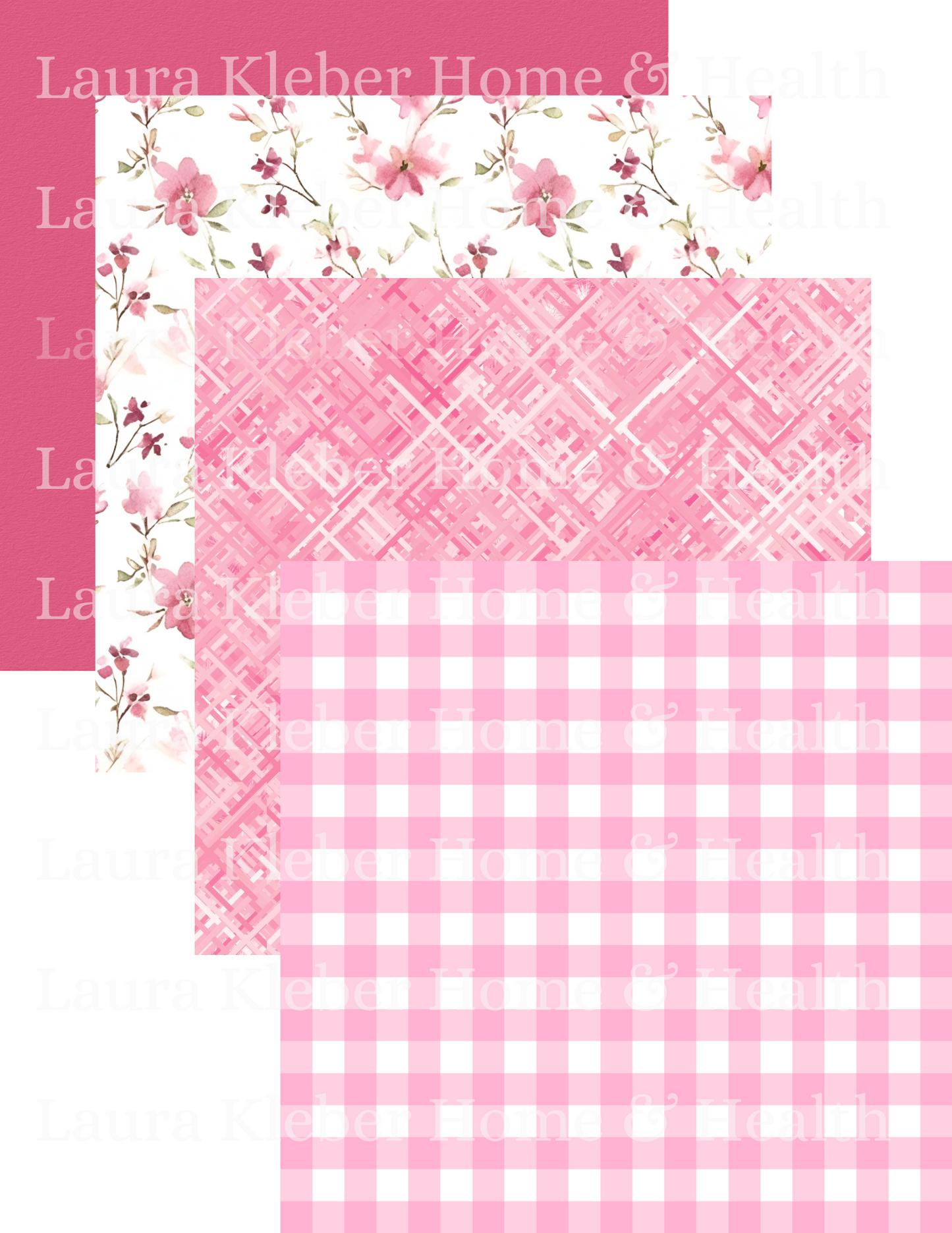 Digital DIY Decor Bundle | Pink Birds