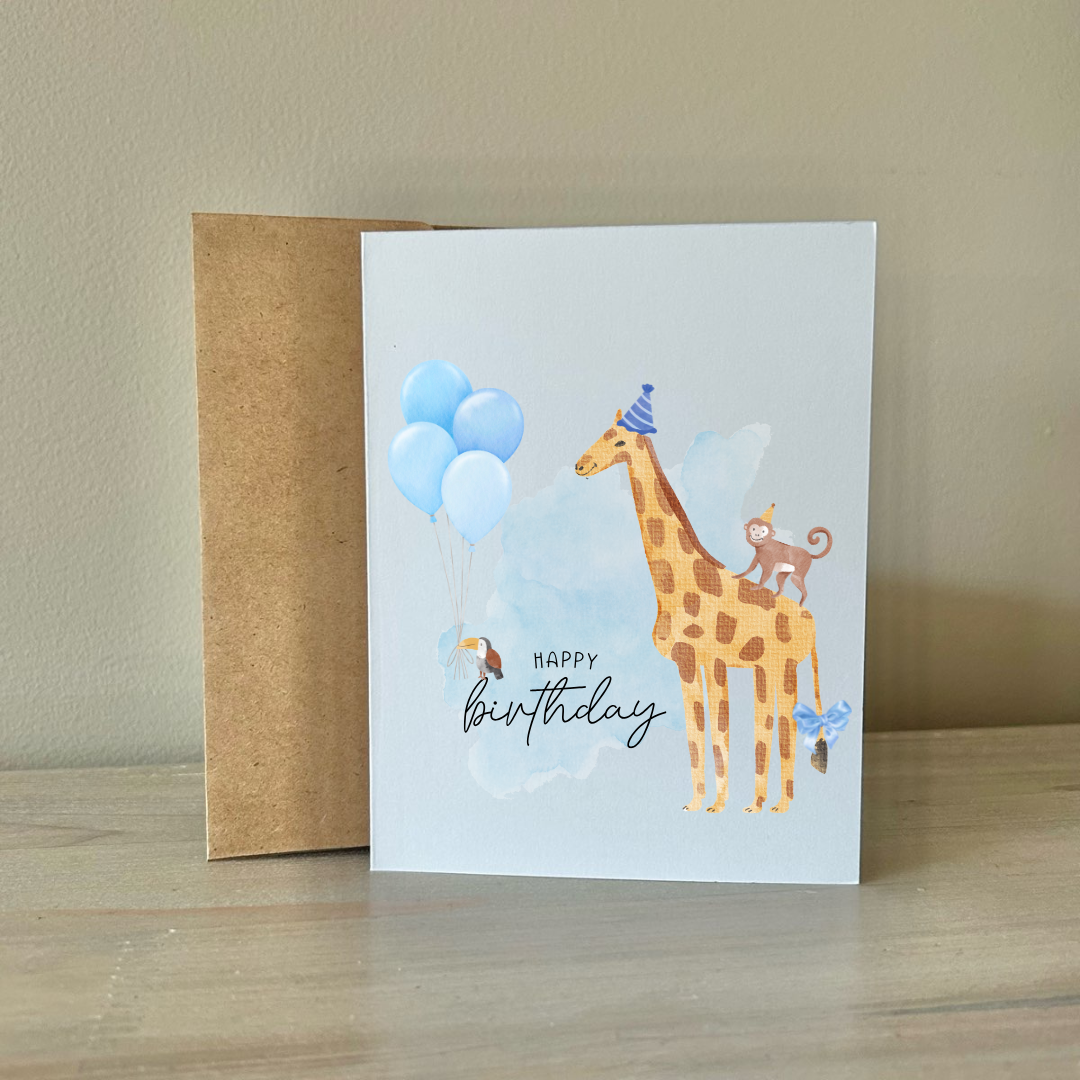 Cards | Birthday Animals (8 Pack)