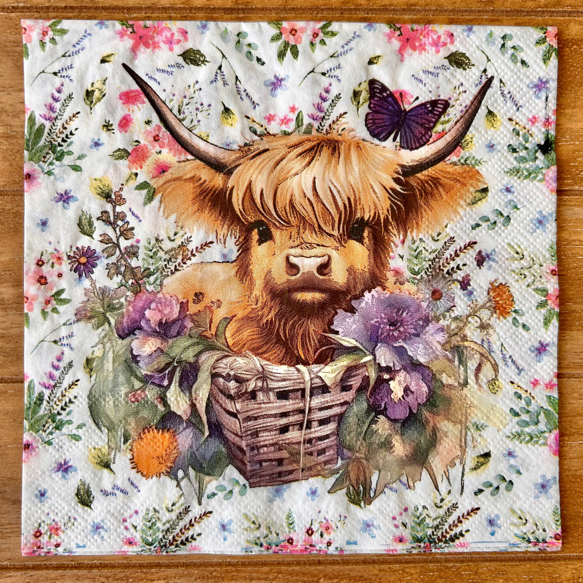 Napkin Bundle | Highland Cows