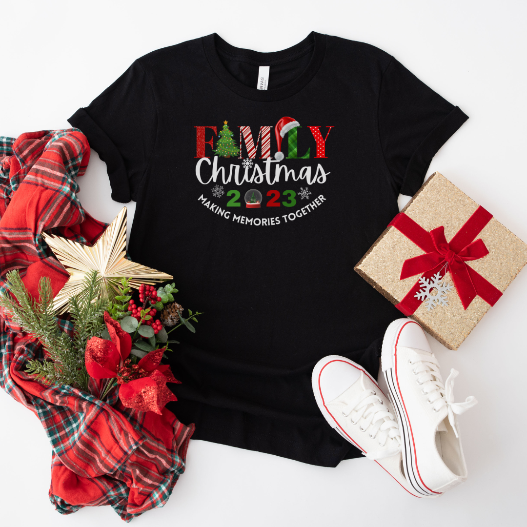 Family Christmas - Unisex Jersey Short Sleeve Tee