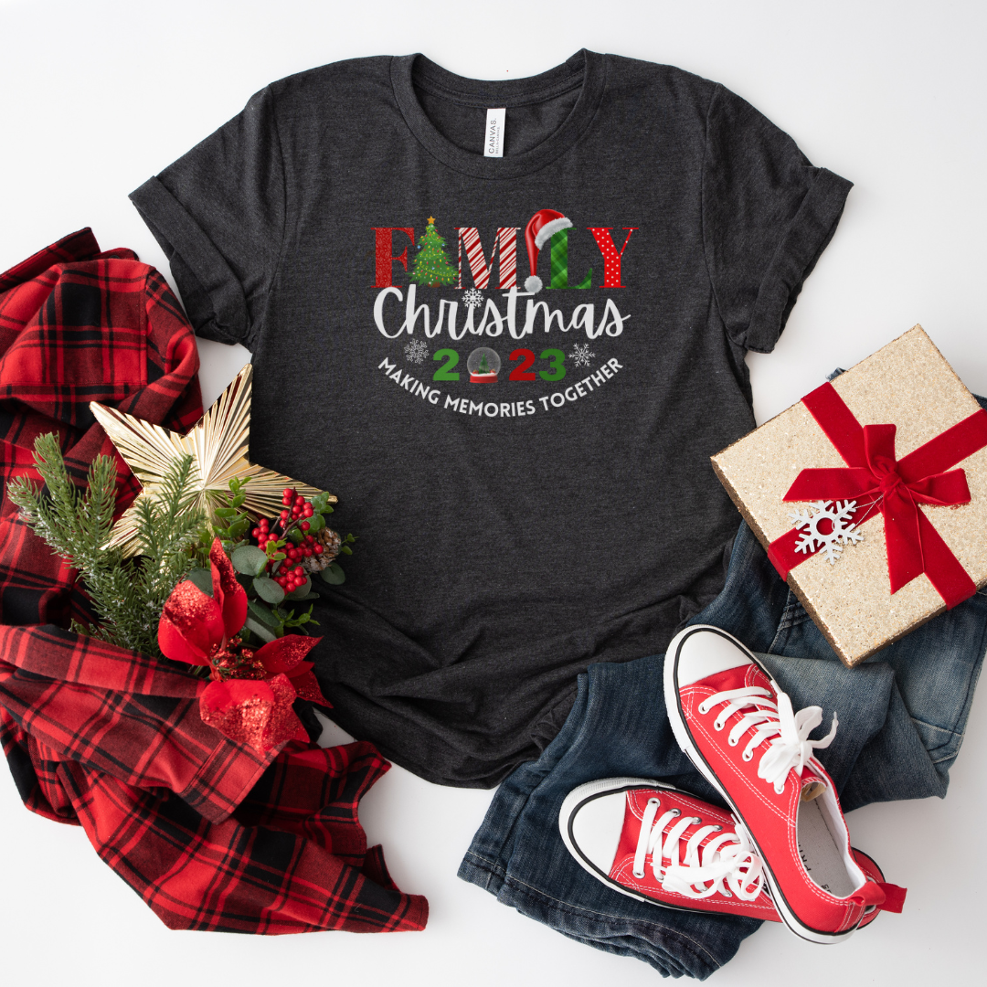 Family Christmas - Unisex Jersey Short Sleeve Tee