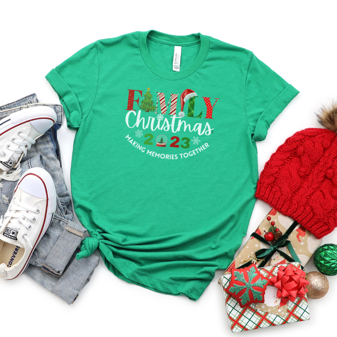 Family Christmas - Unisex Jersey Short Sleeve Tee
