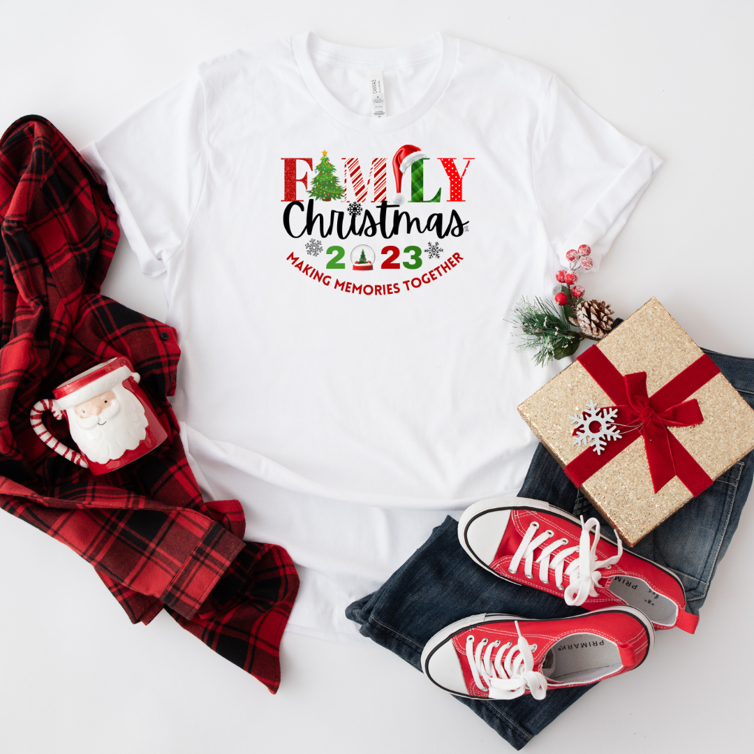 Family Christmas - Unisex Jersey Short Sleeve Tee