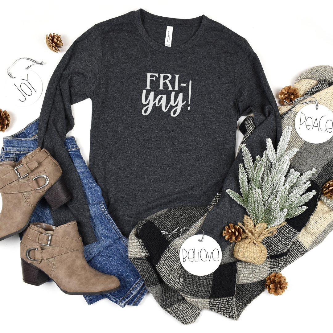Fri-YAY - Unisex Jersey Long Sleeve Tee