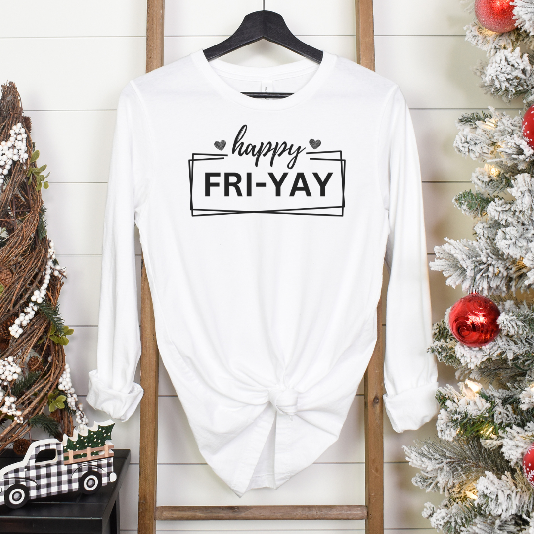 Happy FriYAY - Unisex Jersey Long Sleeve Tee
