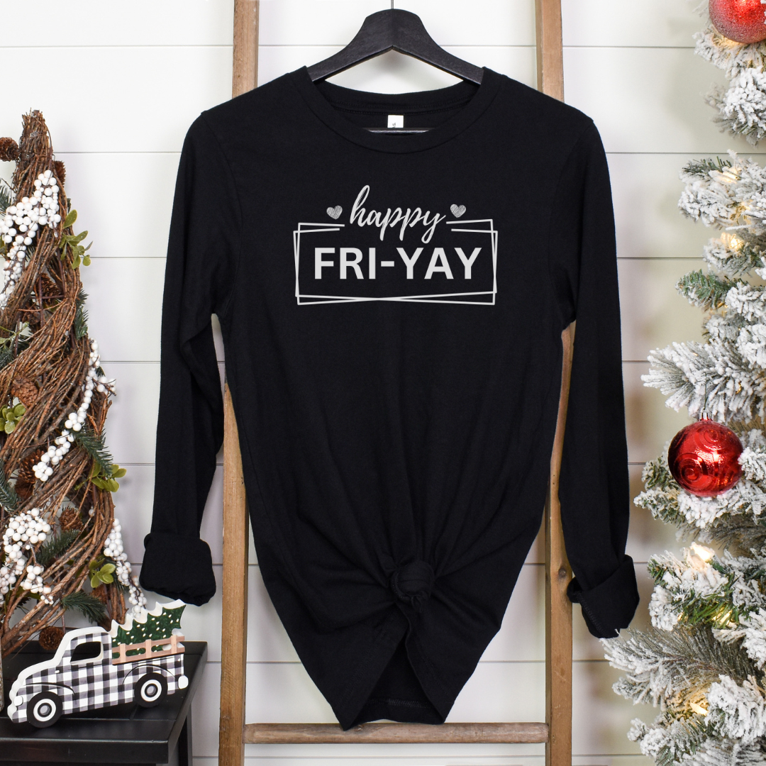 Happy FriYAY - Unisex Jersey Long Sleeve Tee