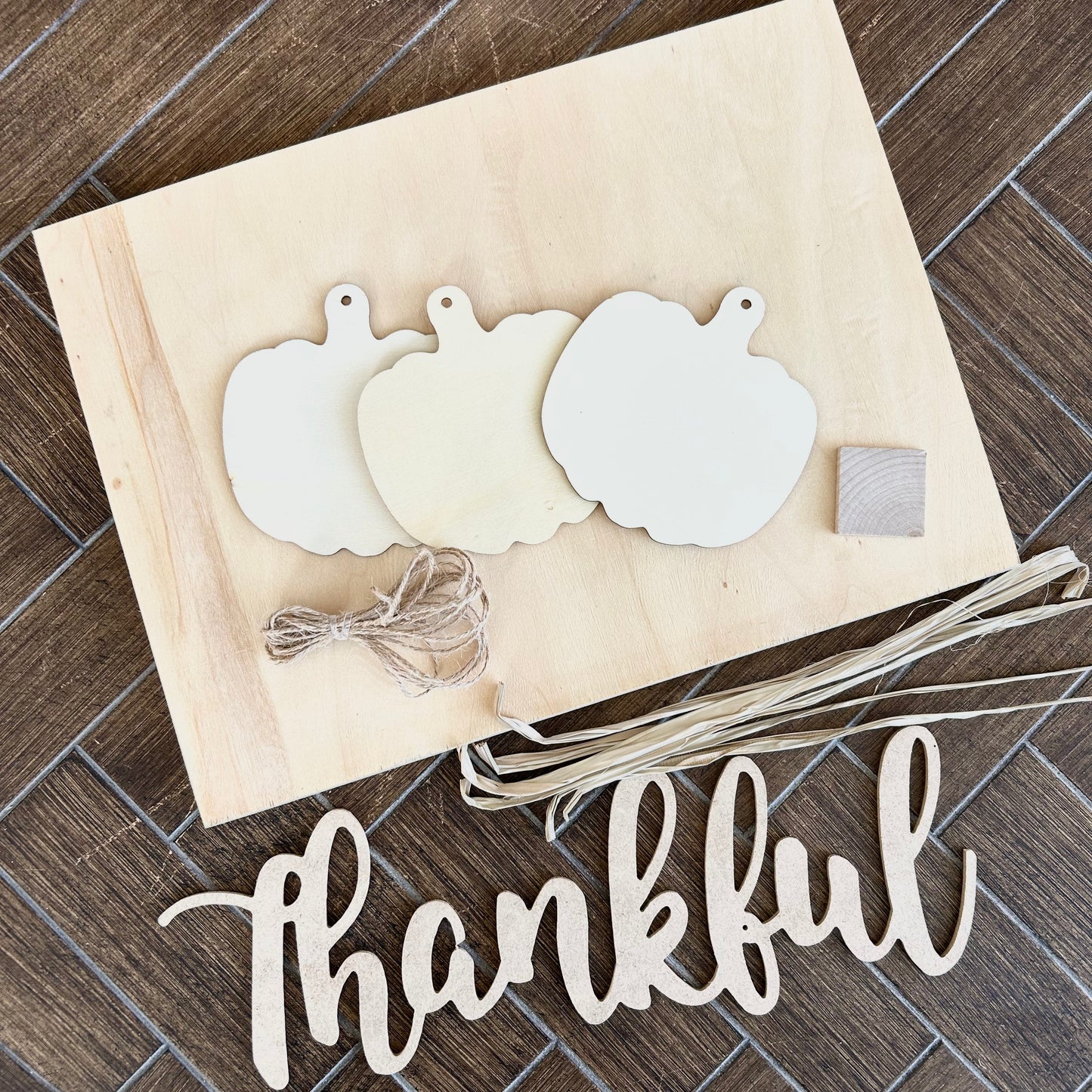 Pumpkin Trio Sign Kit