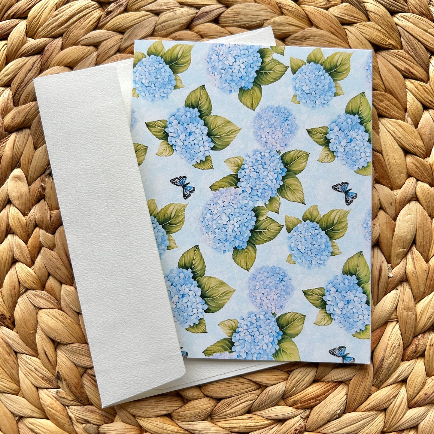 Cards | Hydrangea Patterns (8 Pack)