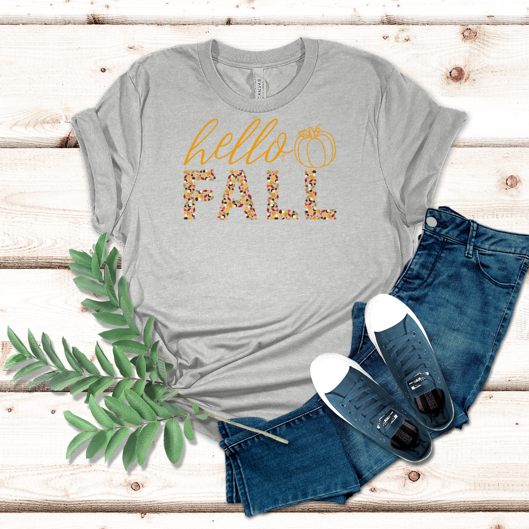 Hello Fall - Unisex Jersey Short Sleeve Tee