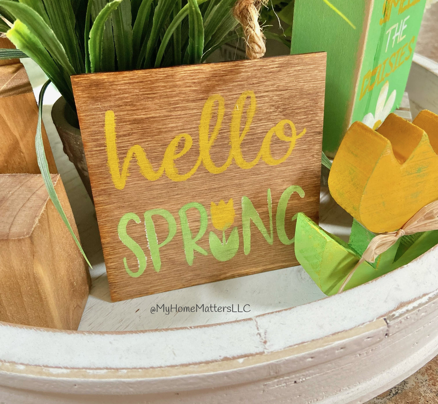 DIY Interchangeable Tiles - Flower Themes