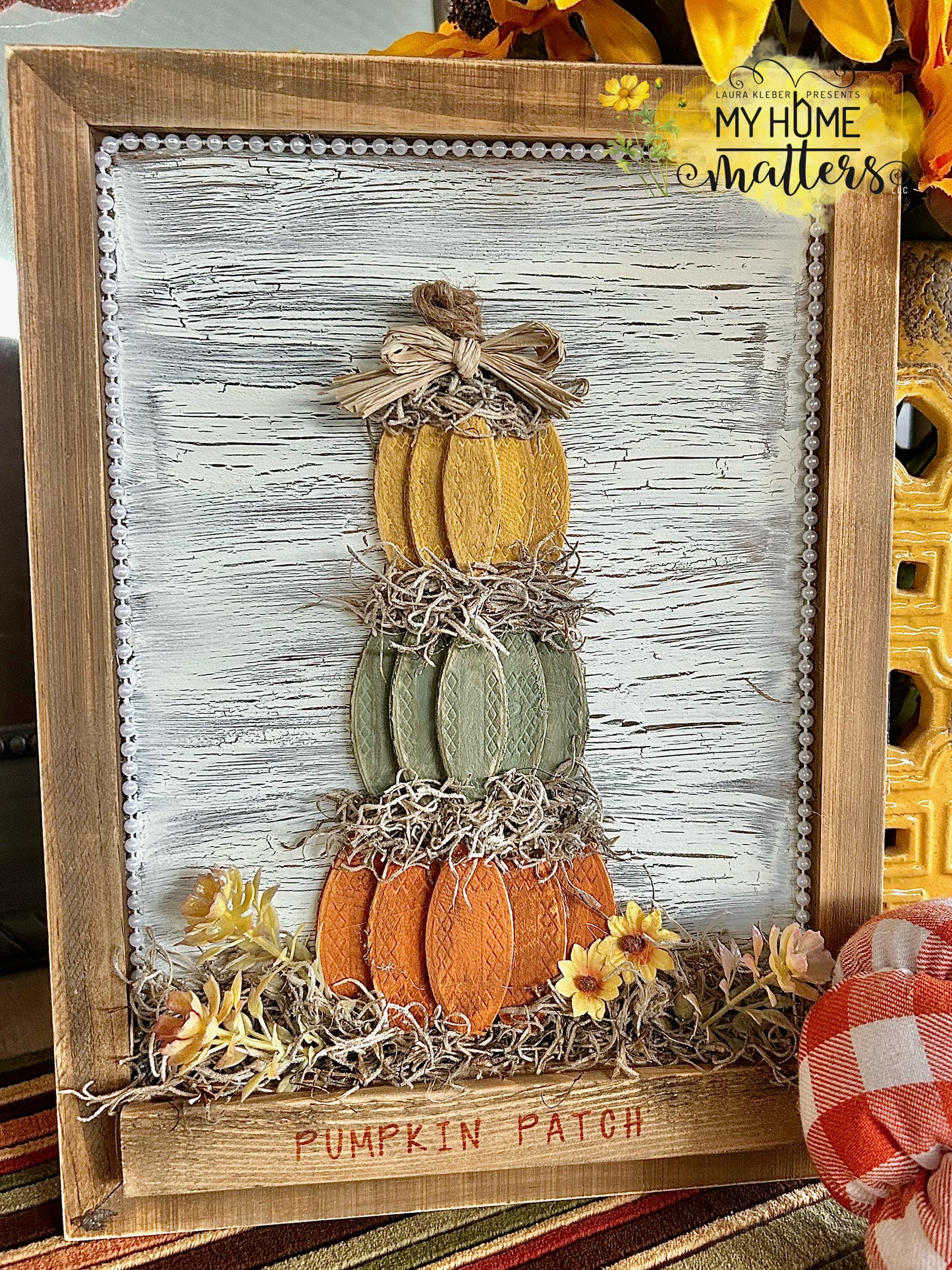 Stacked Pumpkin Sign Kit