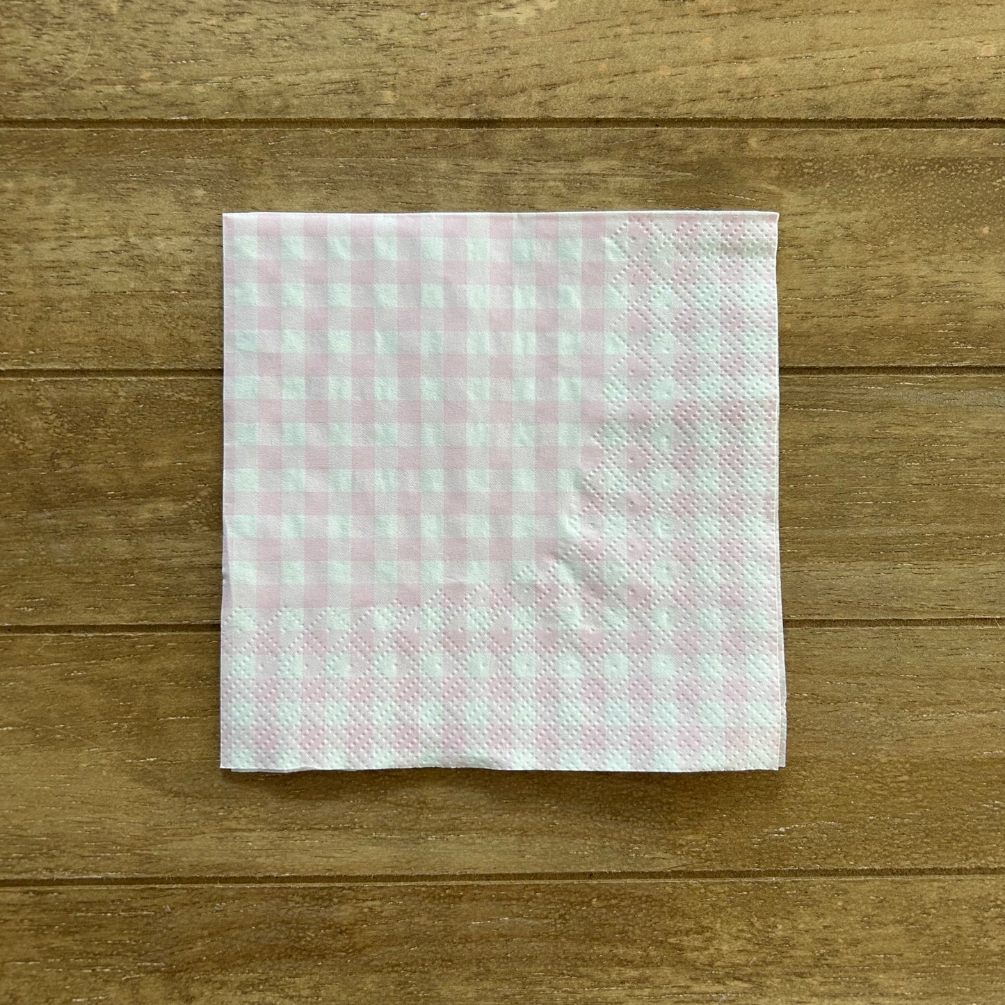 Napkin | Light Pink Gingham