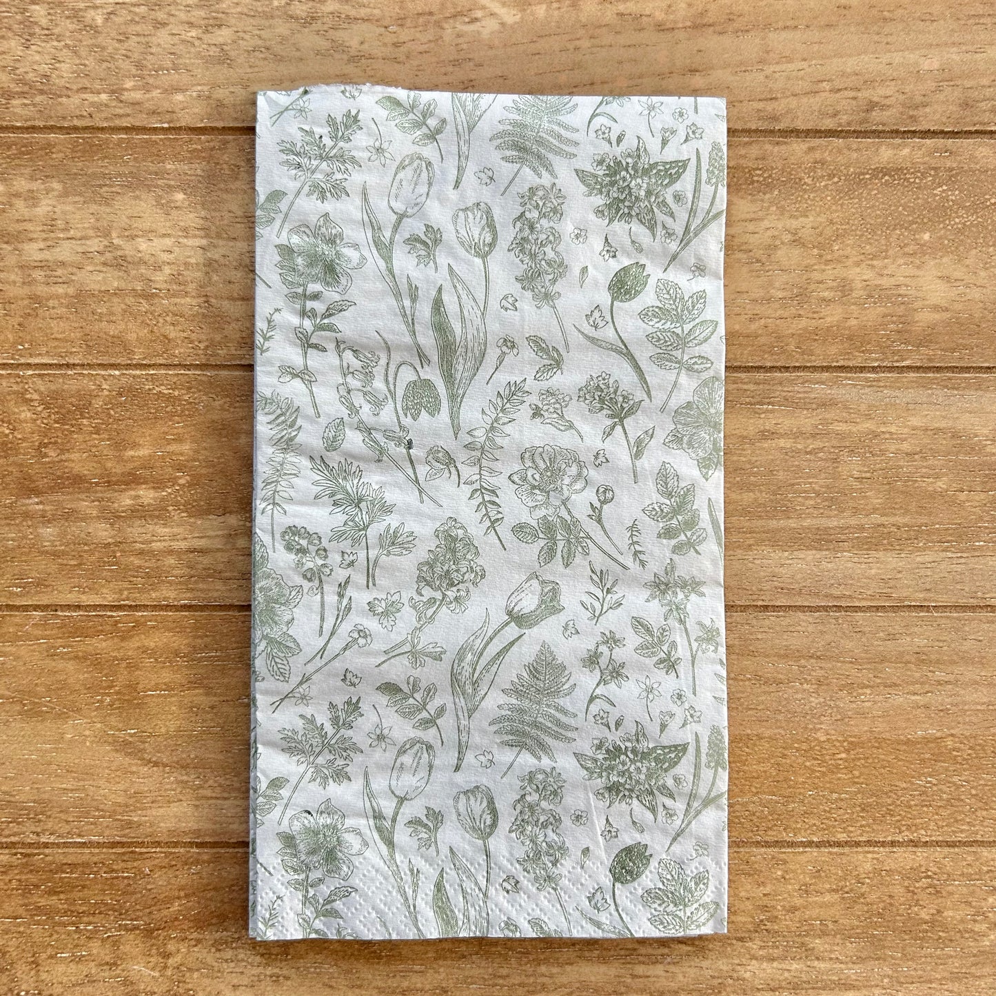Napkin | Green Floral