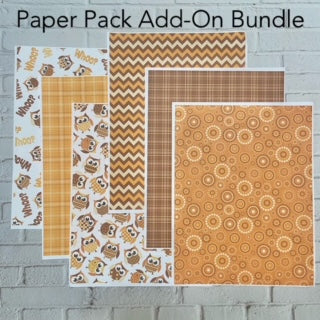 DIY Tiered Tray Set - Owls