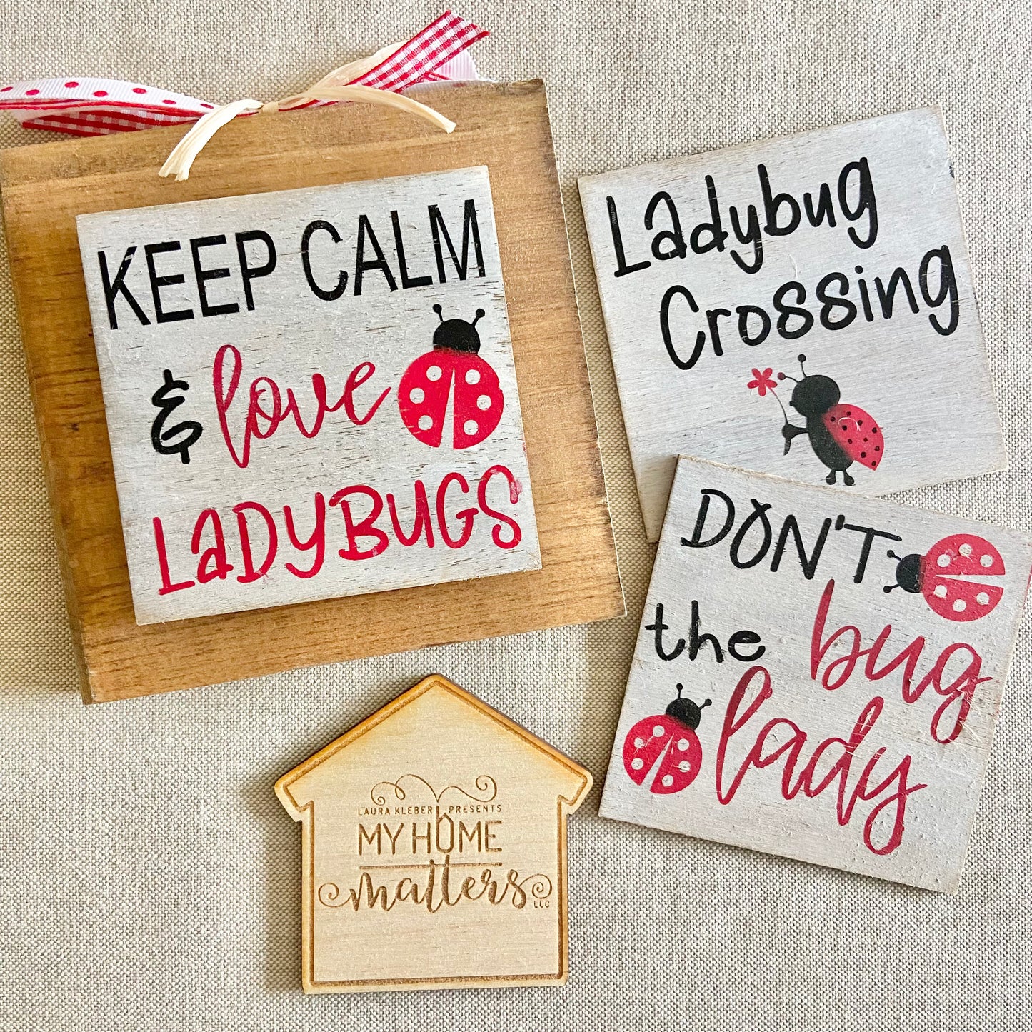 DIY Interchangeable Tiles - Bees, Bugs & Butterfly Themes