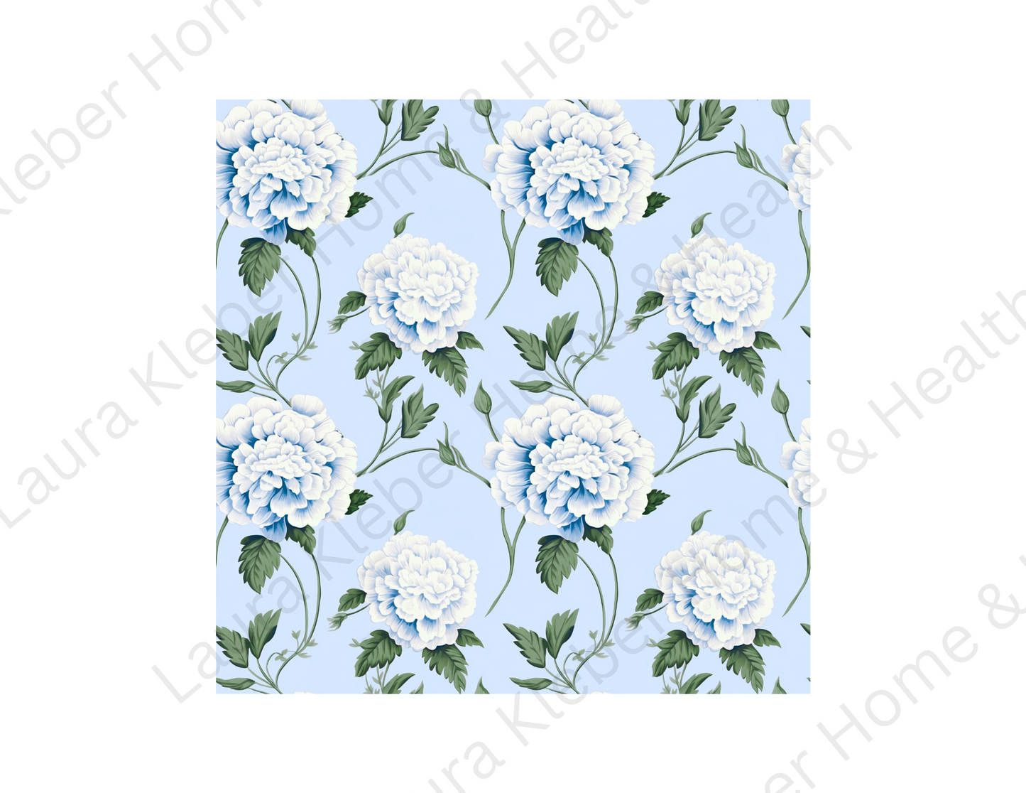 Digital DIY Decor Bundle | Blue Hydrangeas