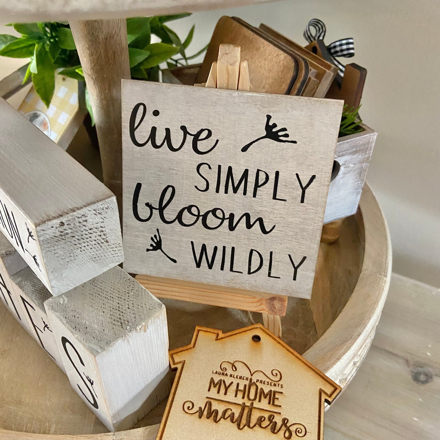DIY Interchangeable Tiles - Flower Themes