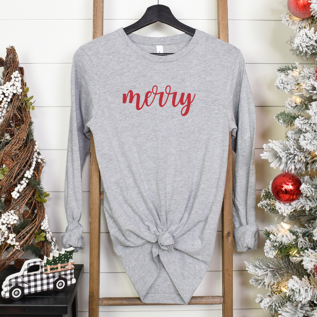 Merry - Unisex Jersey Long Sleeve Tee