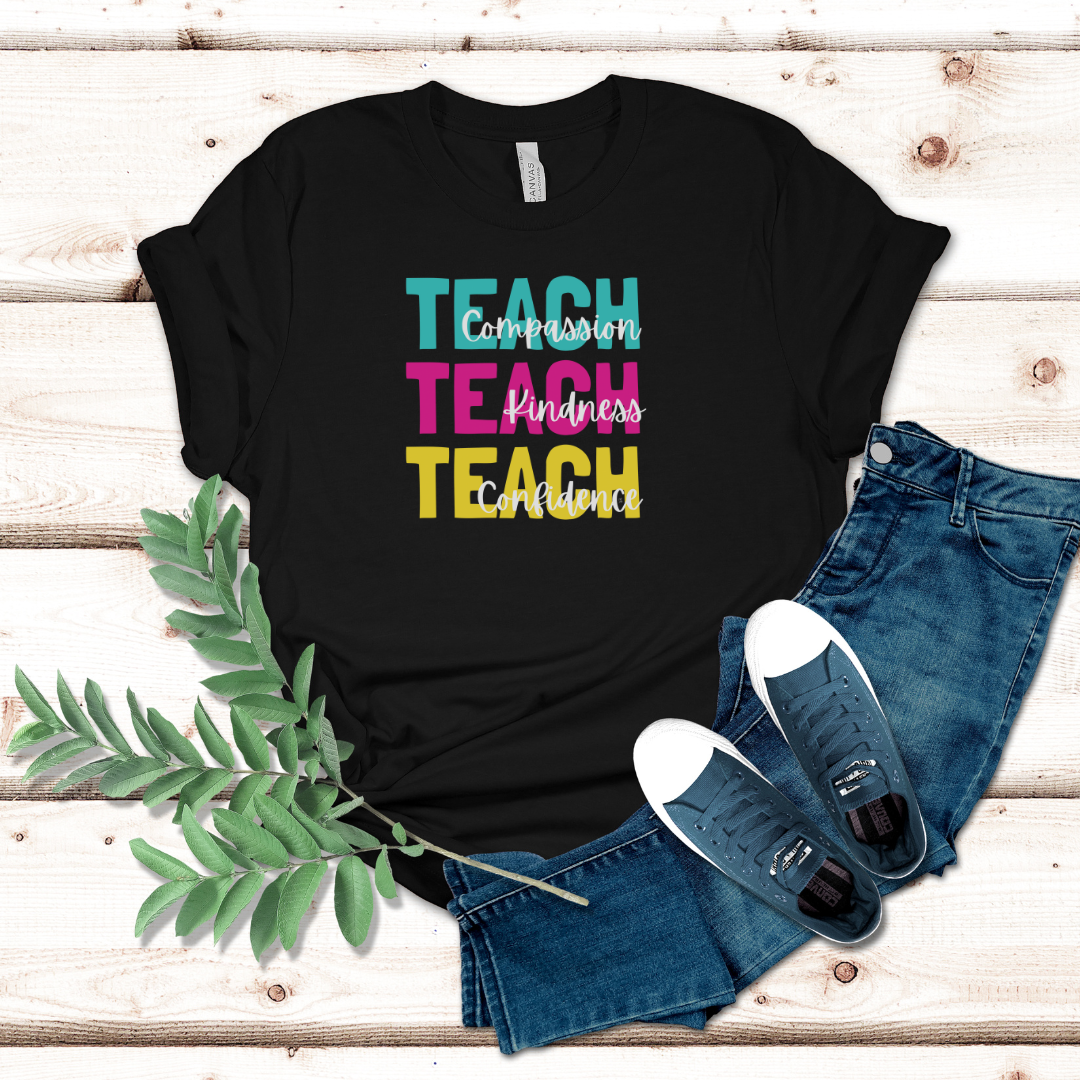 TEACH - Unisex Jersey Short Sleeve Tee