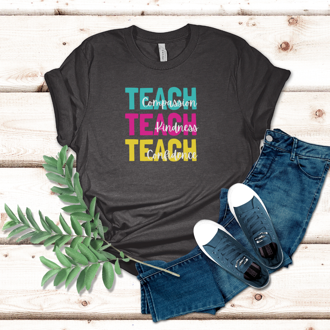 TEACH - Unisex Jersey Short Sleeve Tee