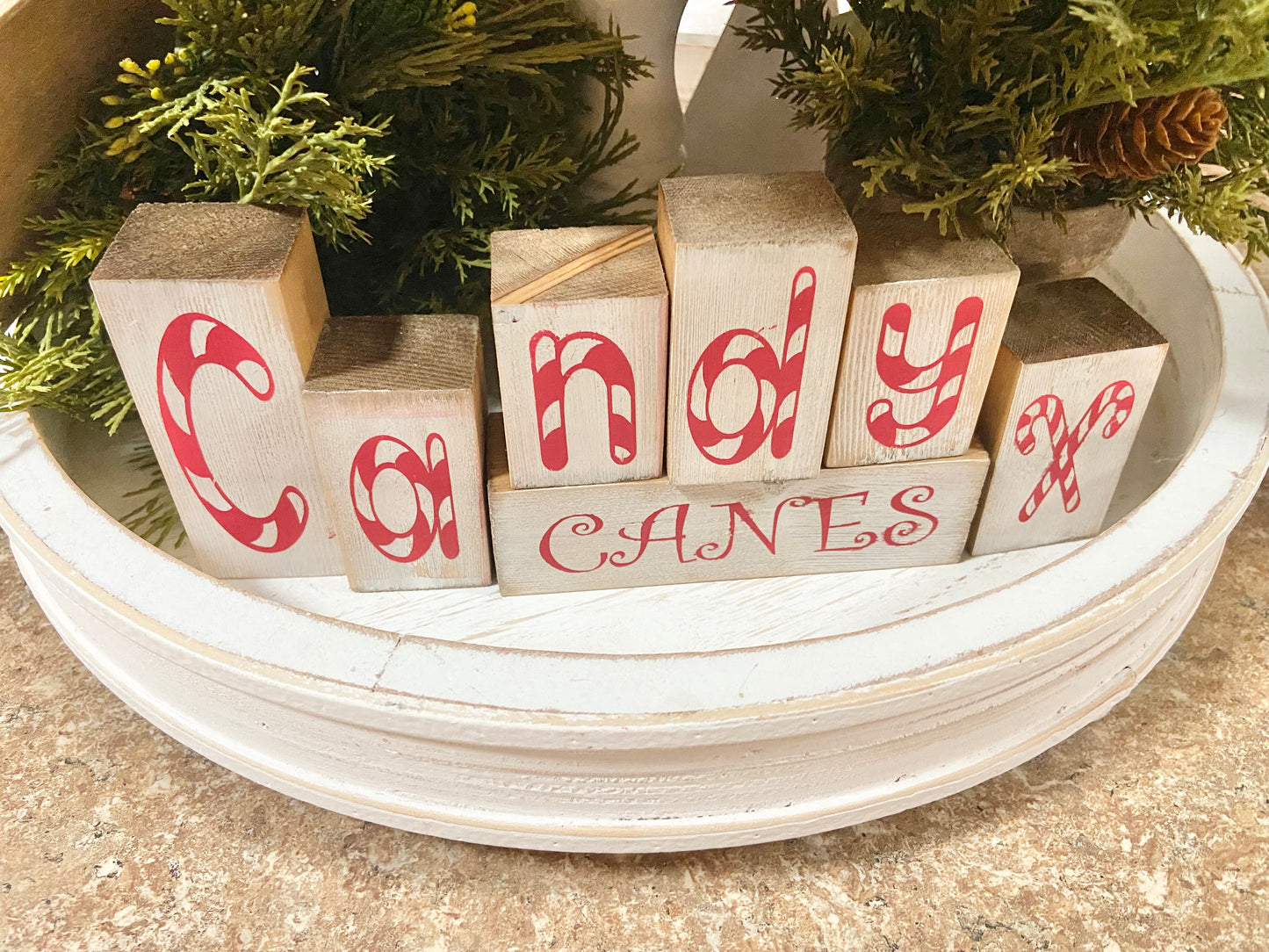 DIY Reversible MINI Letter Blocks