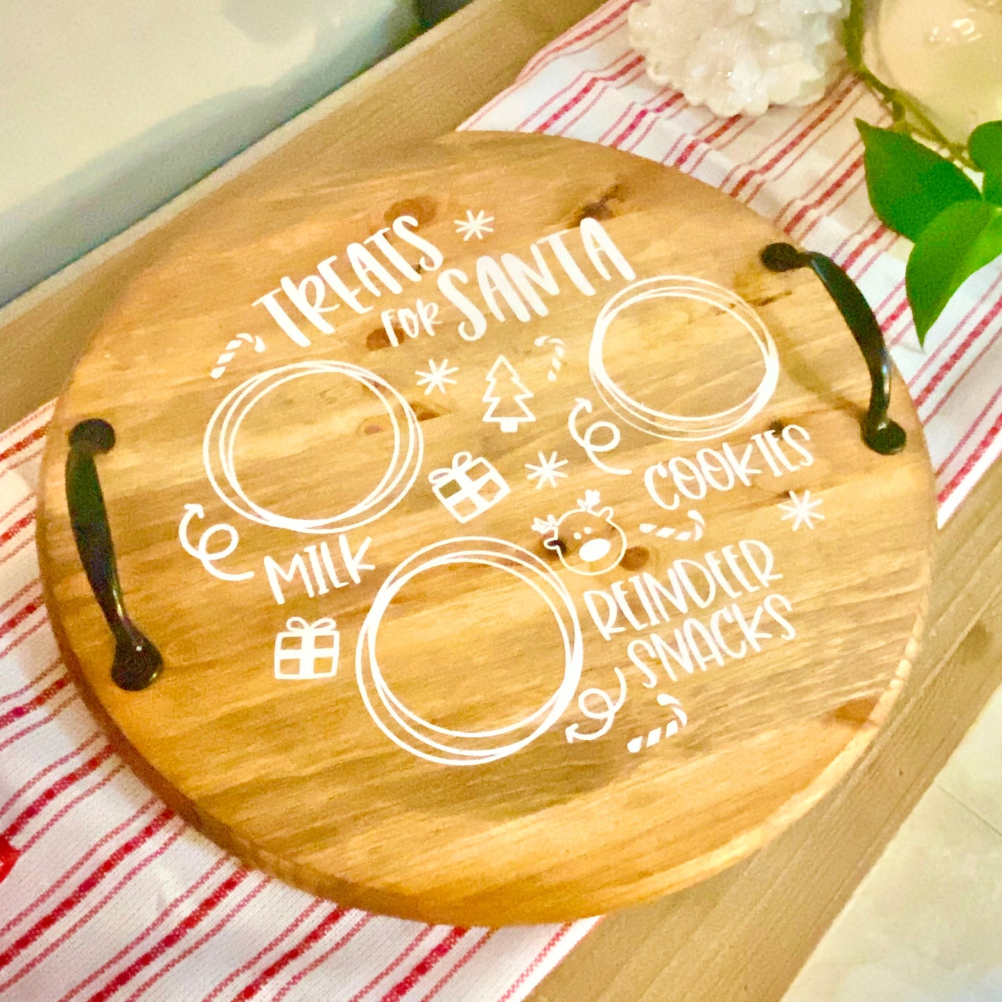 Finished Cookies for Santa Tray
