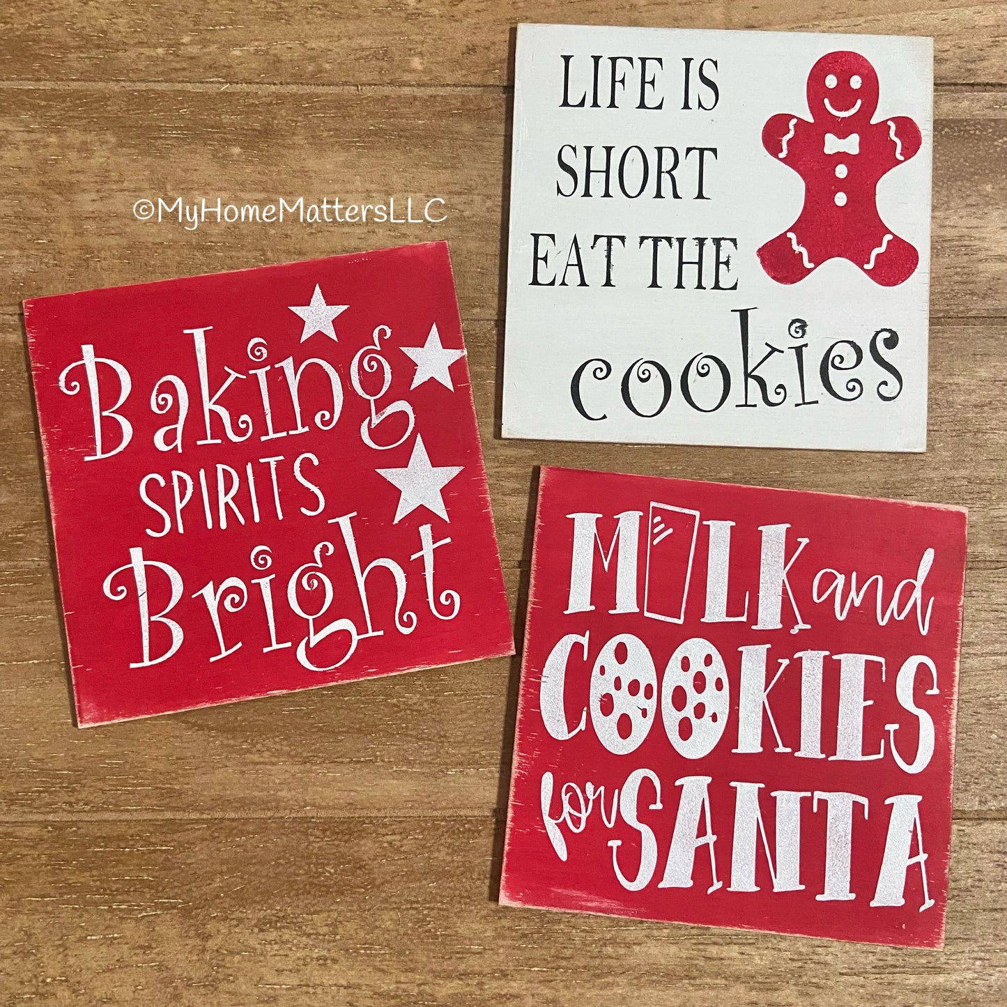 DIY Interchangeable Tiles - Winter & Christmas Themes