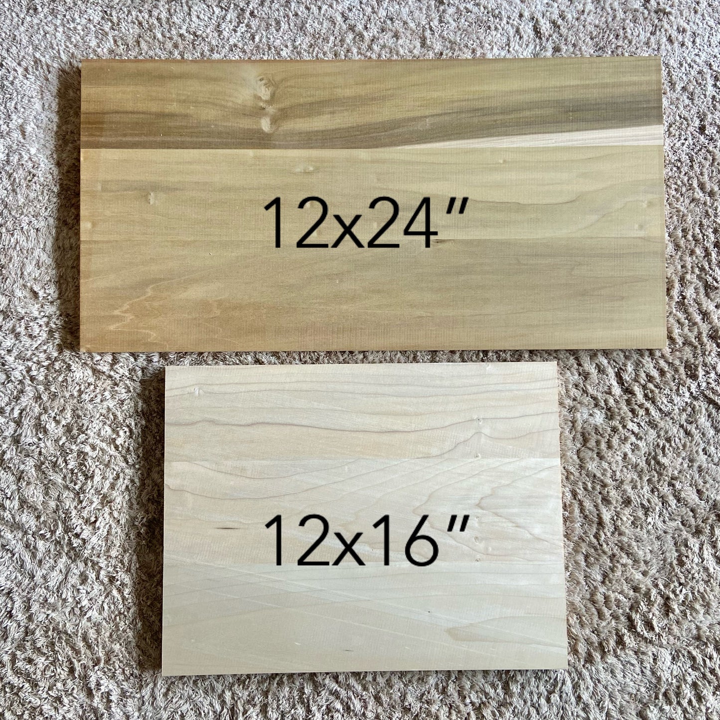 Wood Blanks - Rectangular & Square
