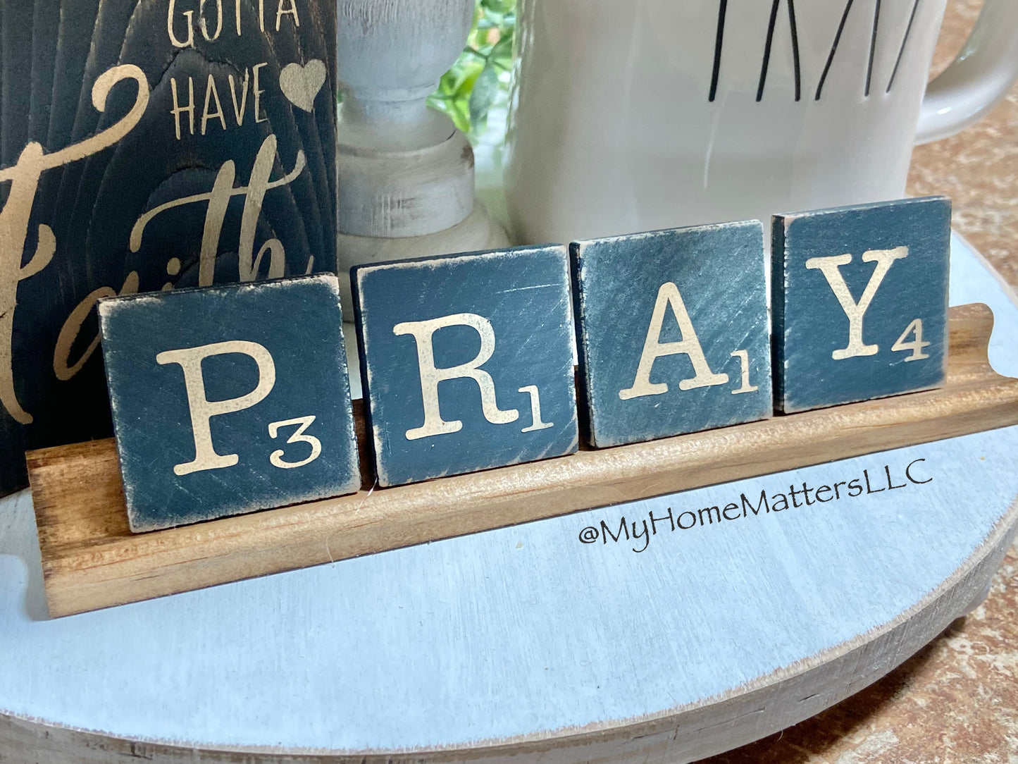 DIY Mini 4 Letter Tray Sets