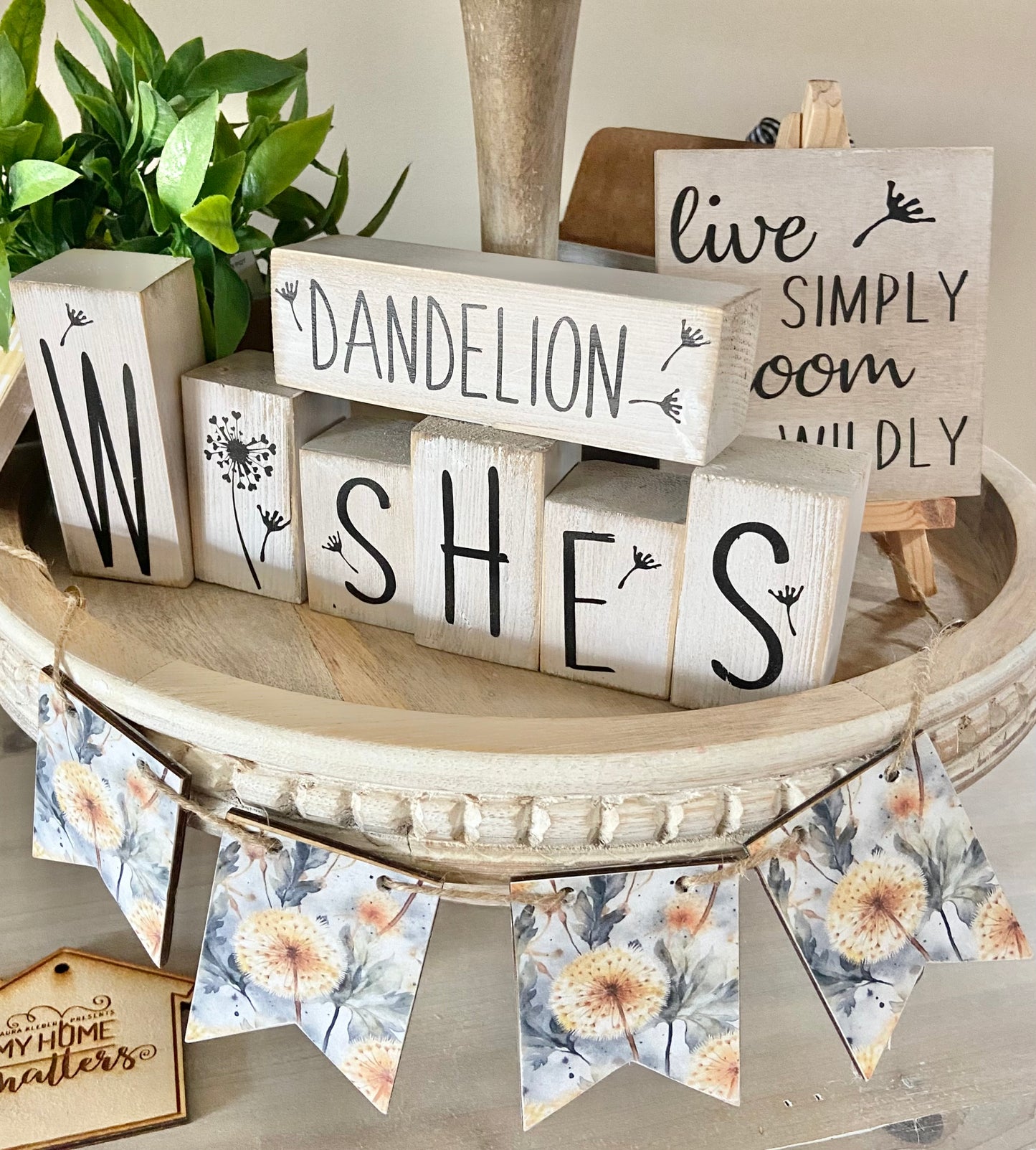 Mini Garland | Paper Options (Backgrounds Not Included)