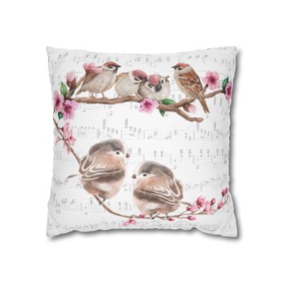 Pillow Covers | Pink Birds